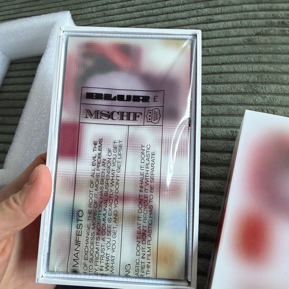 MSCHF GPB £ Blur Money Collectible NEW IN BOX NIB Unique Rare